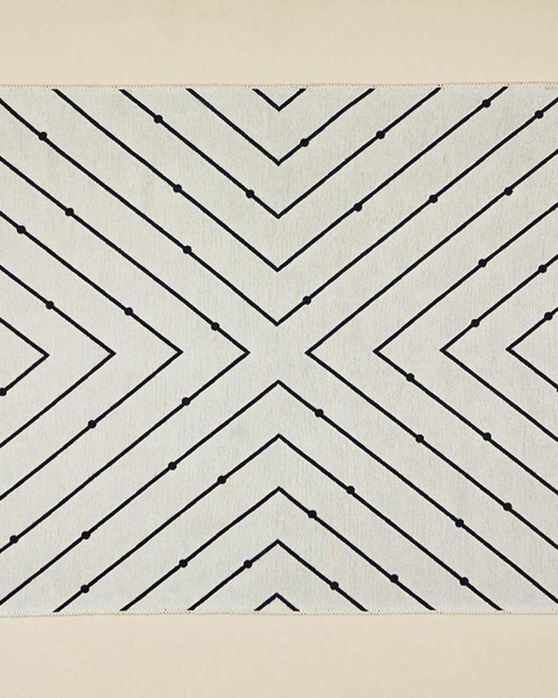 Mirage Dokuma Kilim Siyah