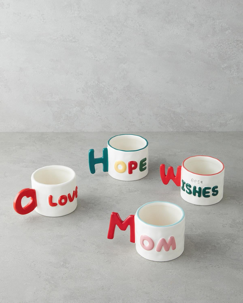 Mom Stoneware Kupa 400 ml Pembe