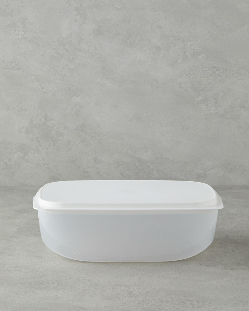Morgan Plastik Saklama Kabı 30x21,5 cm Beyaz