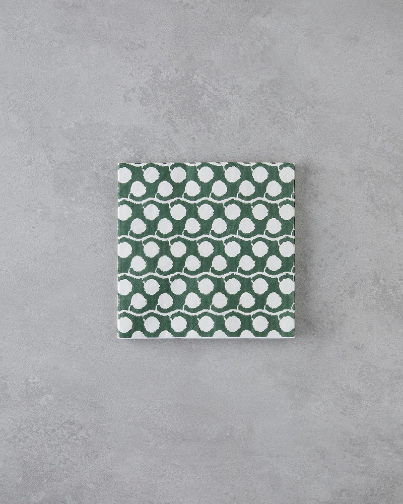 Mossica Kağıt 20'li Kağıt Peçete 33x33 cm Yeşil
