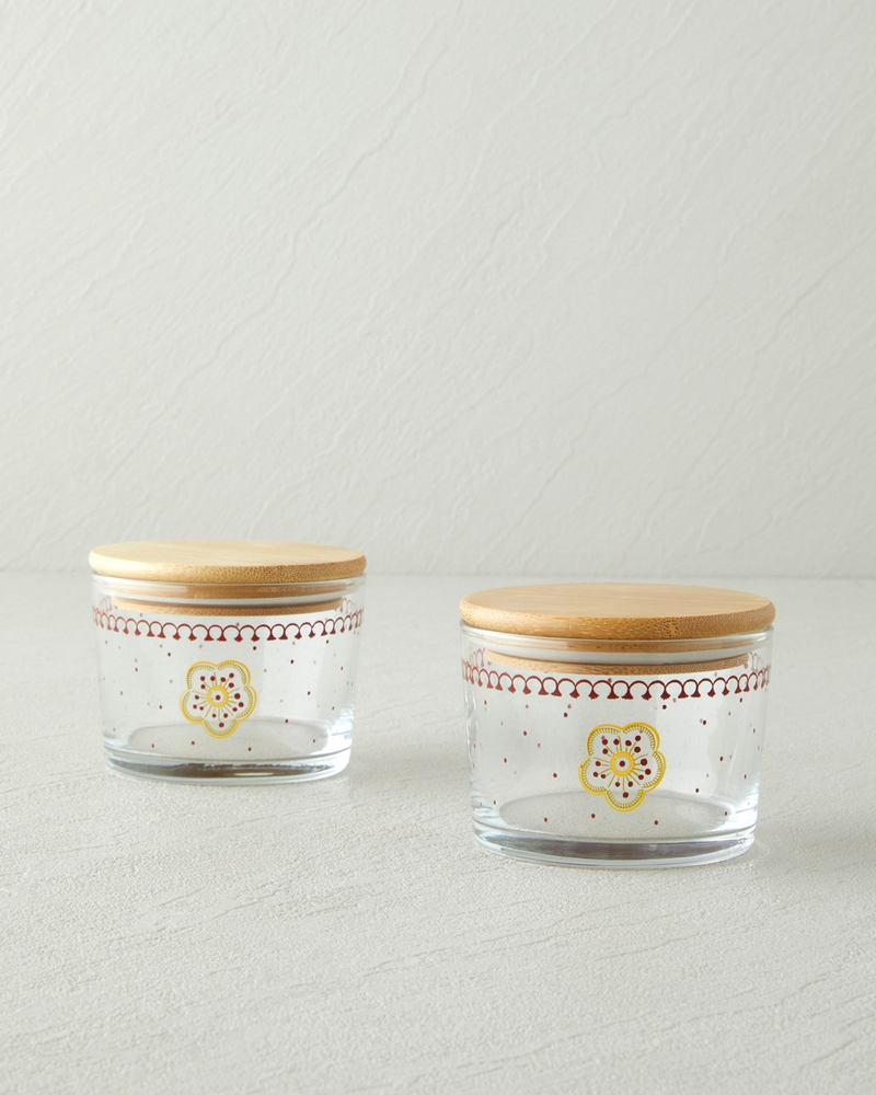 Nostalgic Serenity Cam 2'li Kavanoz 220 ml - 220 ml Kırmızı