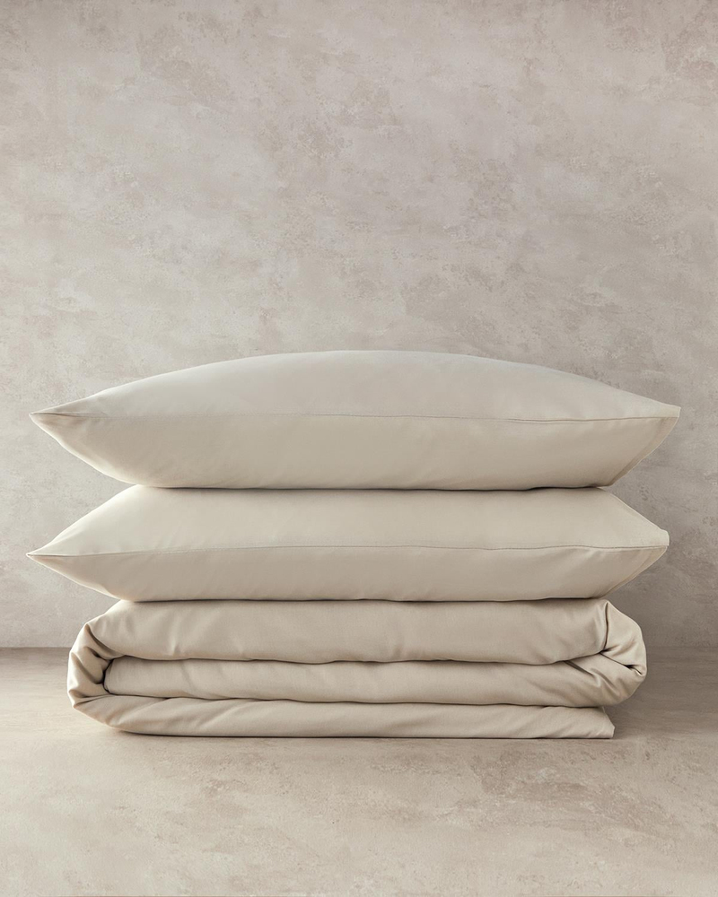 Nova Premium Soft Cotton Çift Kişilik Nevresim Takımı Bej