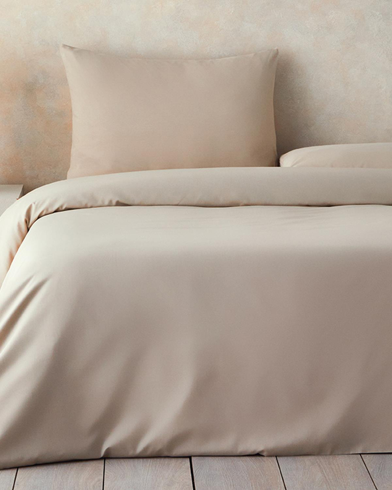 Nova Premium Soft Cotton Çift Kişilik Nevresim Takımı Bej