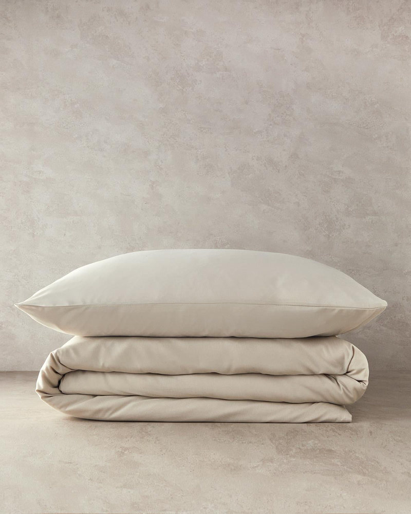 Nova Premium Soft Cotton Tek Kişilik Nevresim Takımı Bej