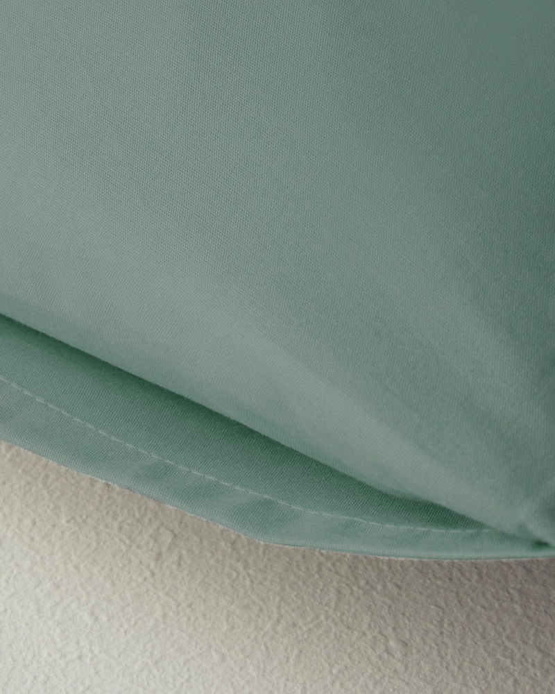 Novella Premium Soft Cotton 2'li Yastık Kılıfı 50x70 cm Koyu Seledon