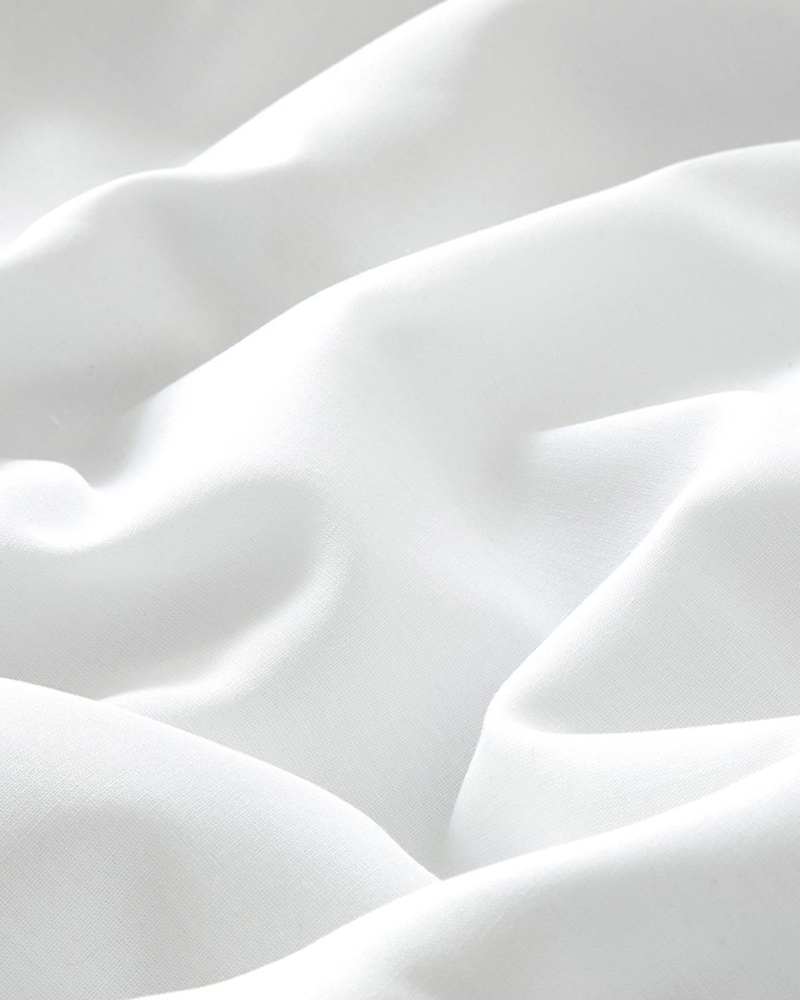Novella Premium Soft Cotton Çift Kişilik Nevresim Takımı Beyaz