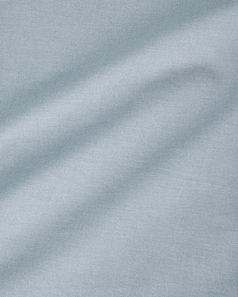 Novella Premium Soft Cotton King Size Lastikli Çarşaf 180x200 cm Açık Mavi