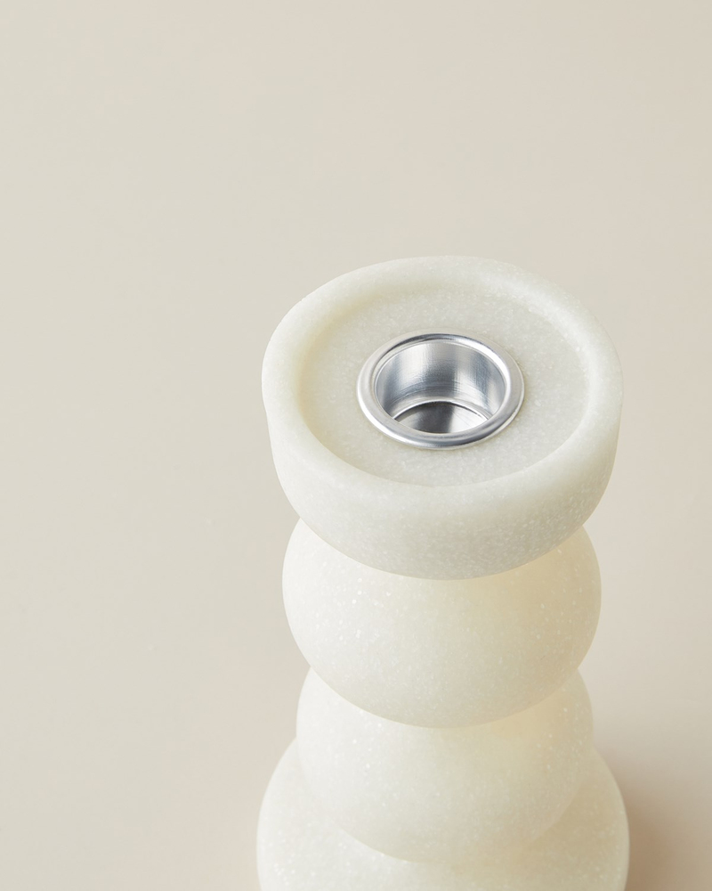 Oliva Polyresin Dekoratif Obje 15 cm Krem