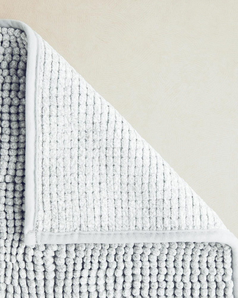 Paige Polyester Banyo Paspası Seti Açık Gri