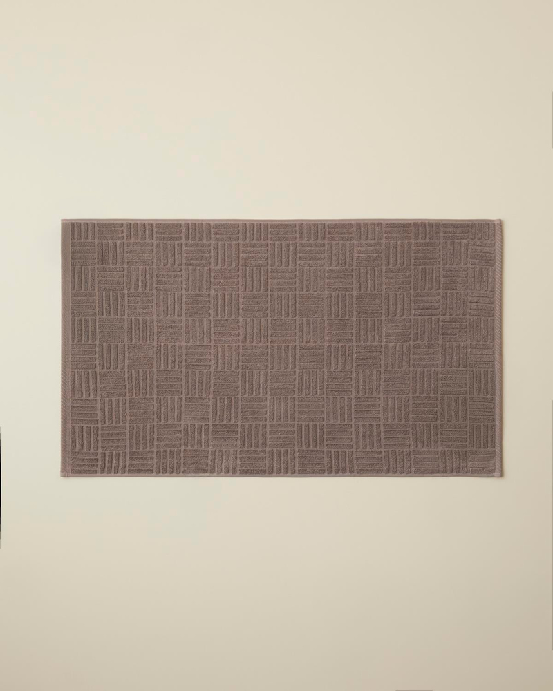 Panera Pamuk Ayak Havlusu 50x85 cm Sisli Kahve