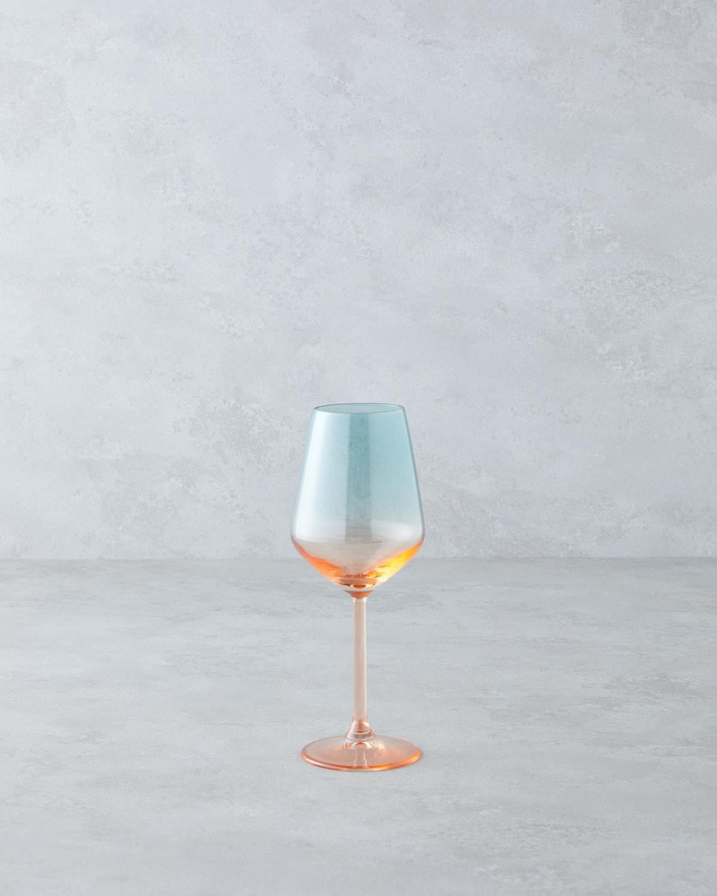 Paradise Cam 3'lü Kadeh 350 ml Yeşil-Pudra