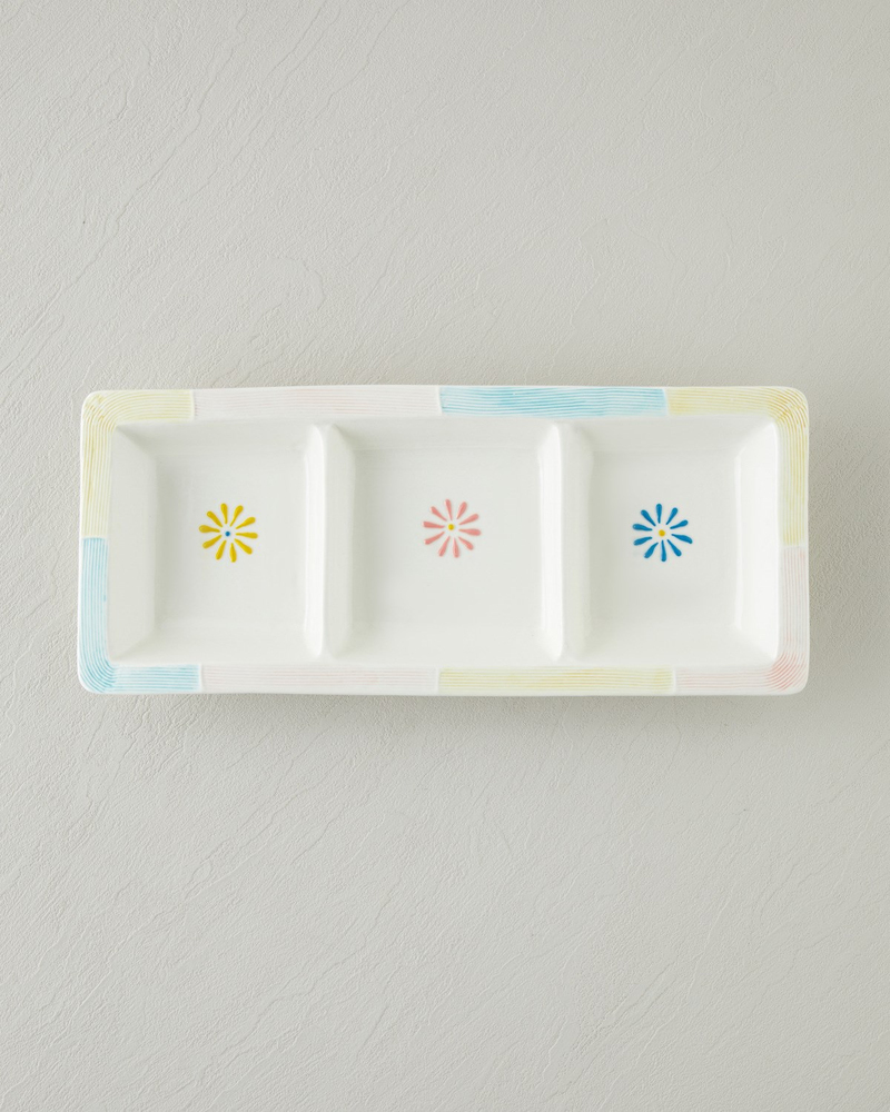 Patchie Stoneware Çerezlik 35x15 cm Renkli