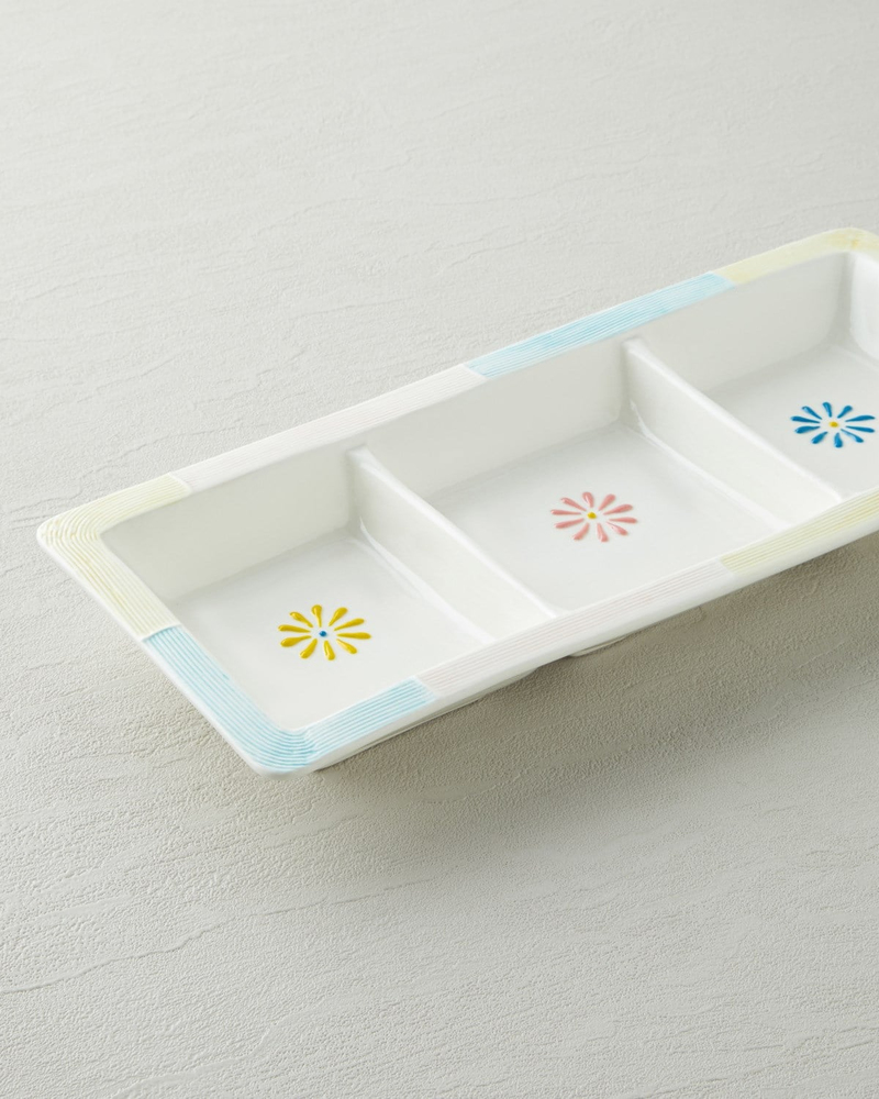 Patchie Stoneware Çerezlik 35x15 cm Renkli