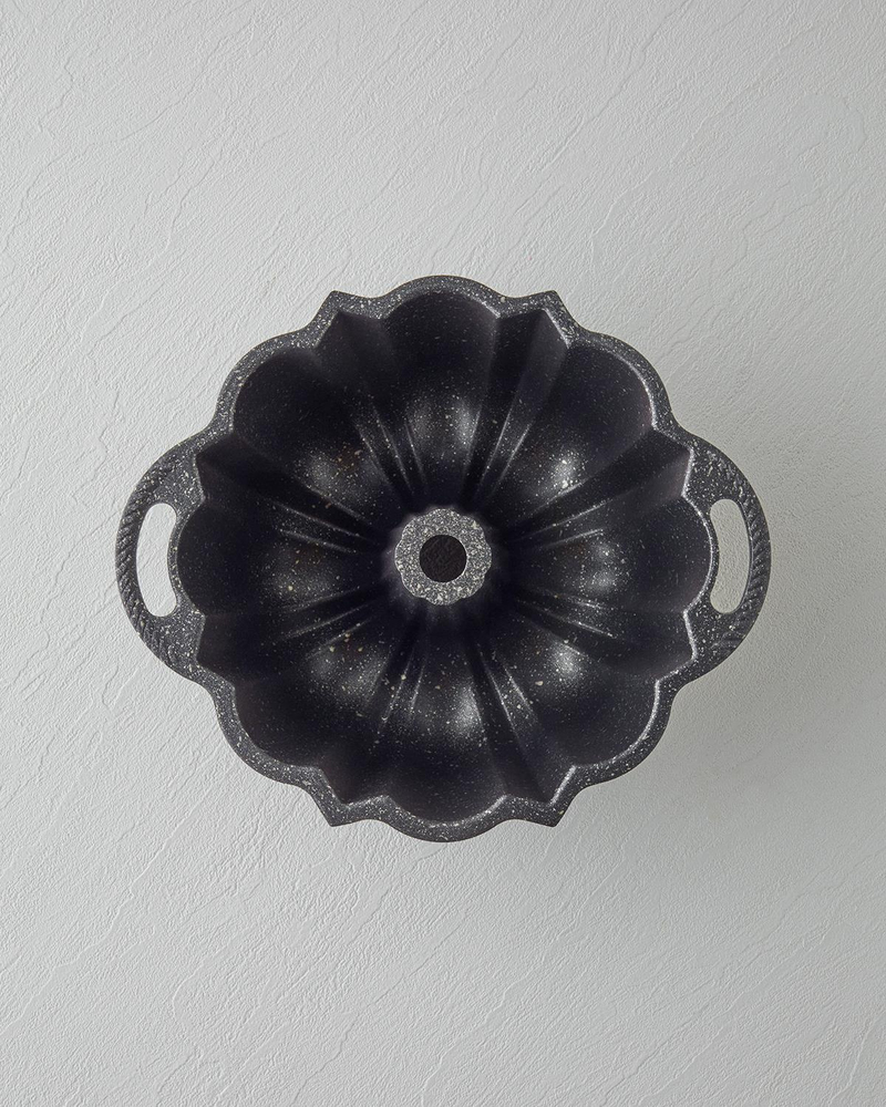 Patisserie Violet Döküm Kek Kalıbı 27 cm Gold-Silver