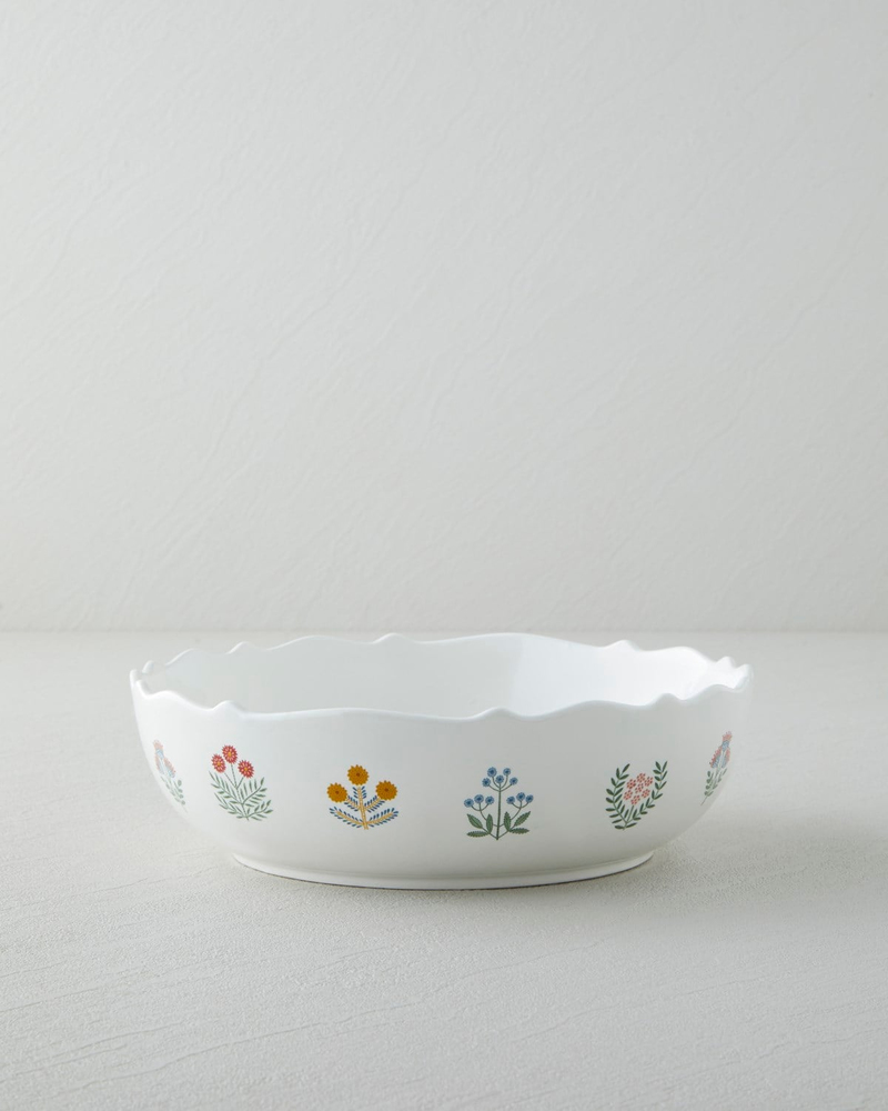 Petite New Bone China Kase 23 cm Renkli