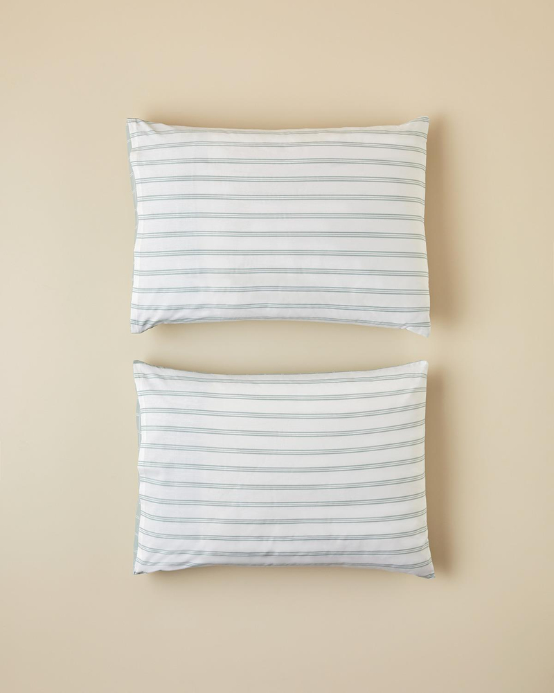 Plaid Zone Pamuklu 2'li Yastık Kılıfı 50x70 cm Yeşil