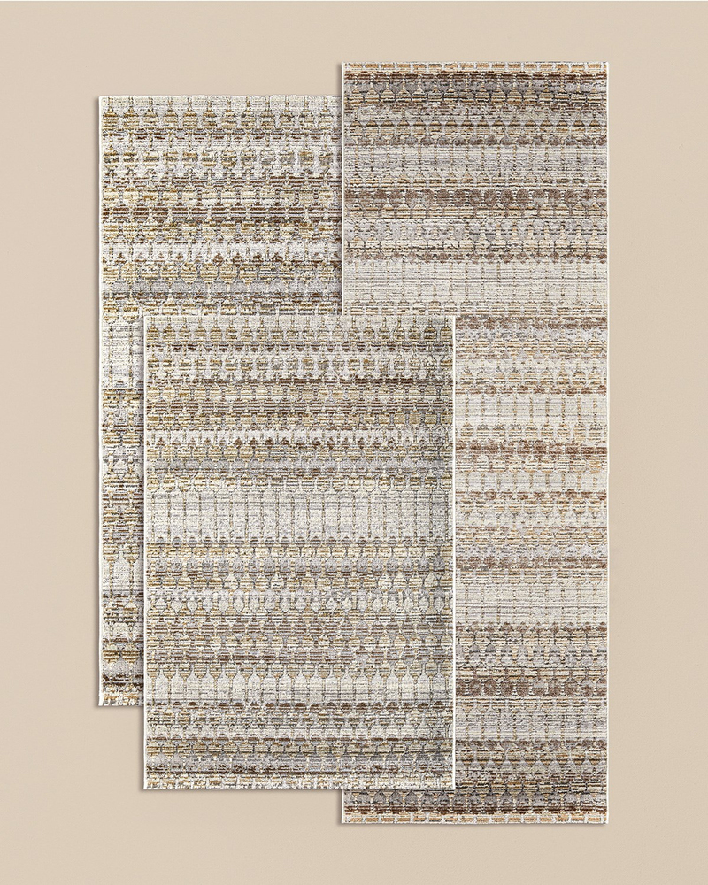 Plain Serenity Halı 80x150 cm Krem