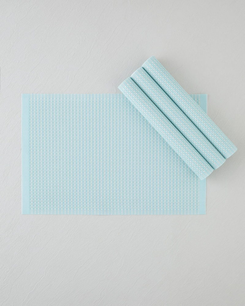 Plaina Pvc 4'lü Amerikan Servis 30x45 cm Açık Mint