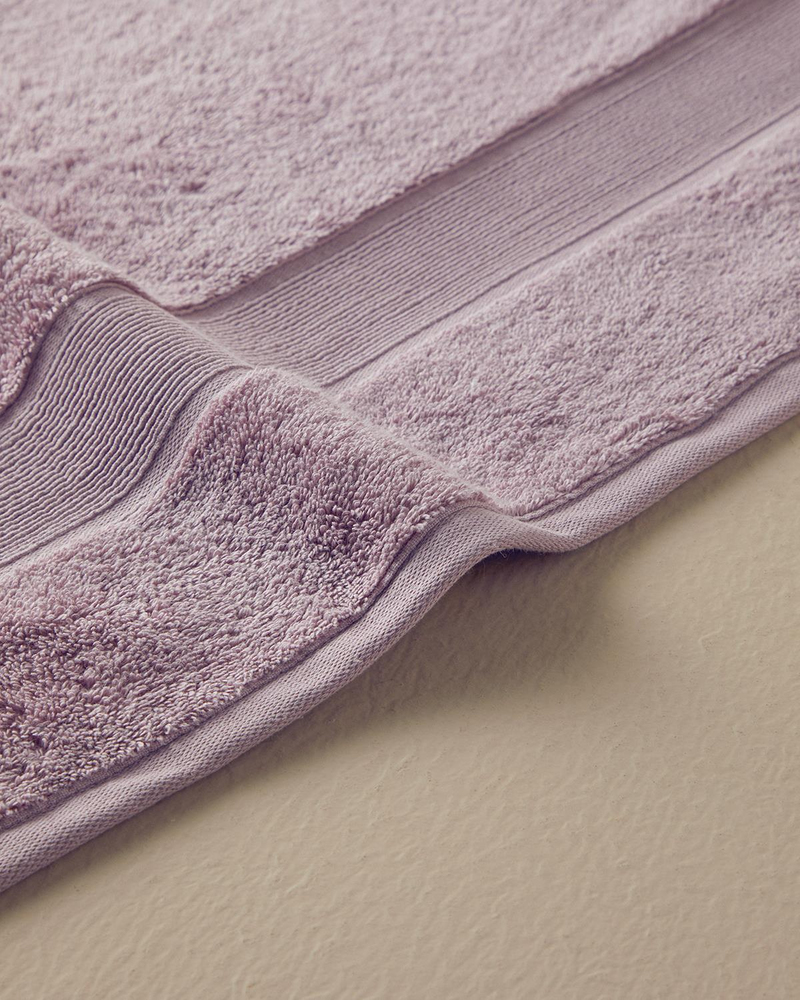 Poffy Soft-Premium Pamuklu Banyo Havlusu Lila