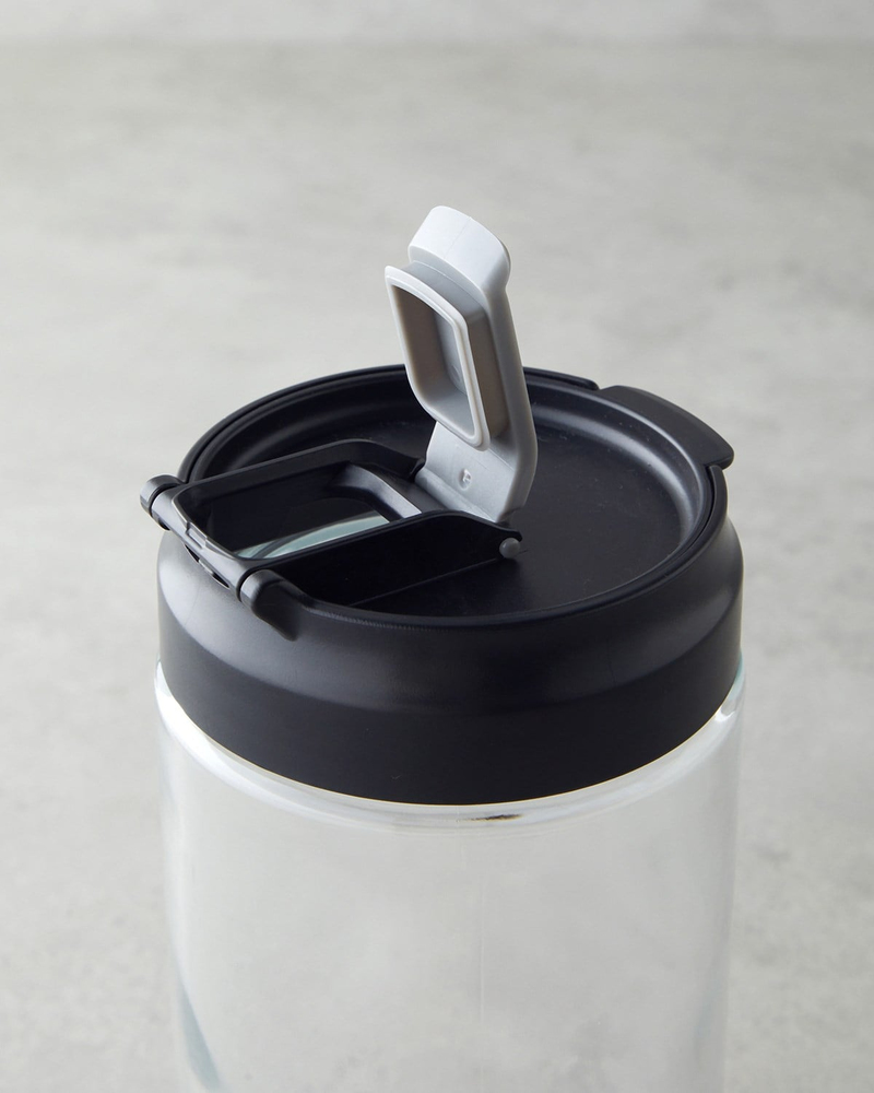 Prea Cam Kavanoz 800 ml Siyah