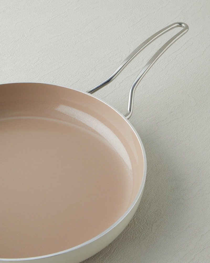 Prego CeraWell Seramik Tava 28 cm Krem - Kahve
