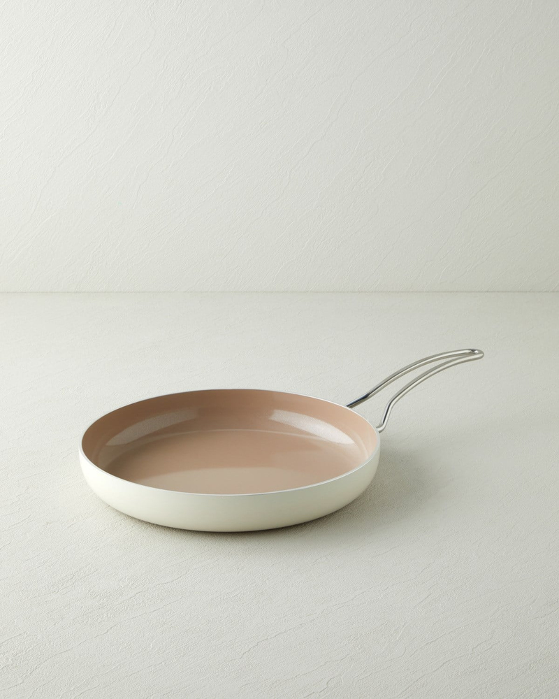 Prego CeraWell Seramik Tava 28 cm Krem - Kahve