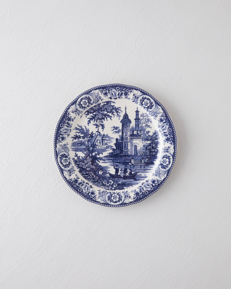Preston Stoneware Servis Tabağı 26 cm Lacivert