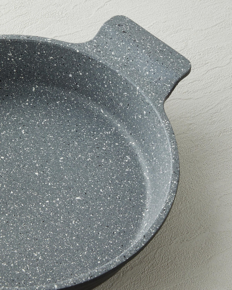 Prime Expert Premium Döküm Kapaklı Sahan 22x4 cm Siyah - Gri