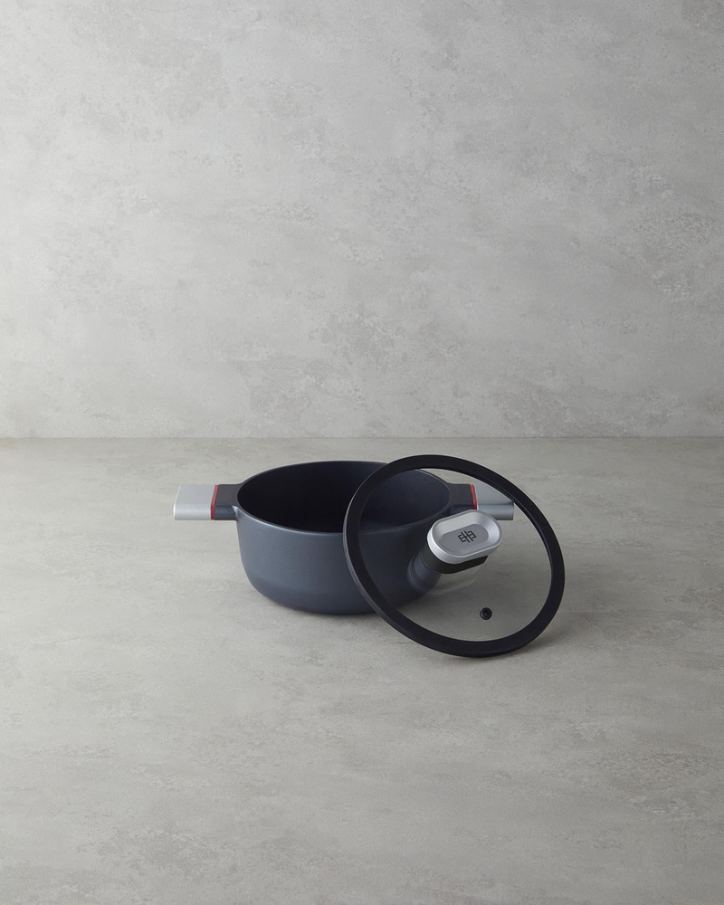 Pro Cook Series Derin Tencere 24 cm Siyah