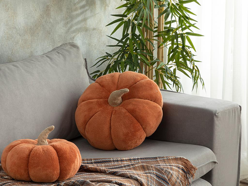 Pumpkin Ultrasoft Dekoratif Kırlent 20 cm Kiremit