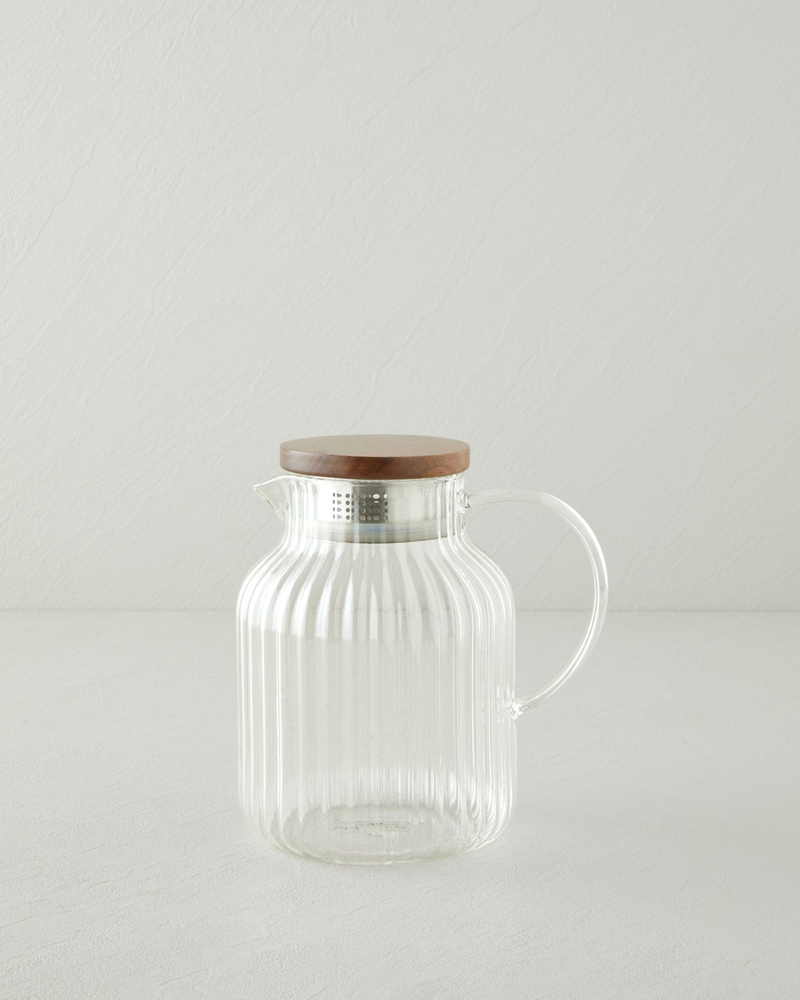 Pure Luxe Cam Sürahi 1400 ml Şeffaf