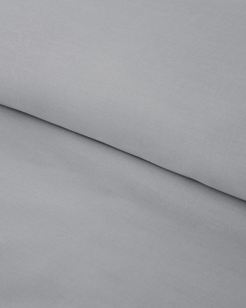 Pure Pamuk Çift Kişilik Nevresim Takımı 200x220 cm Gri
