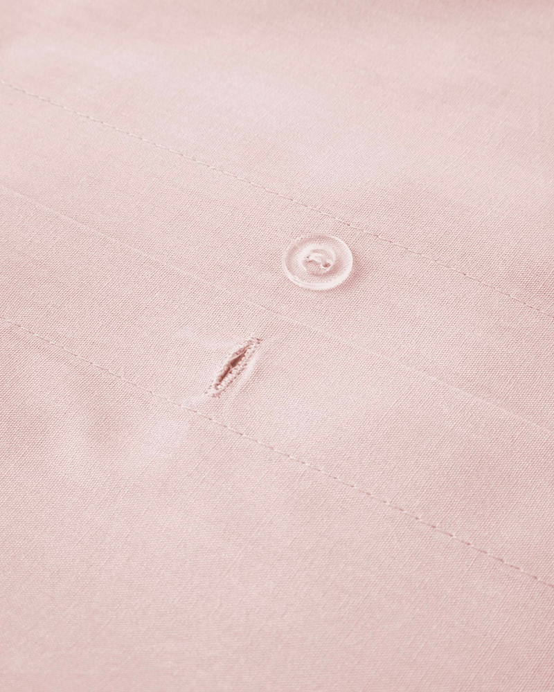 Pure Pamuk Tek Kişilik Nevresim Takımı 160x220 cm Toz Pembe