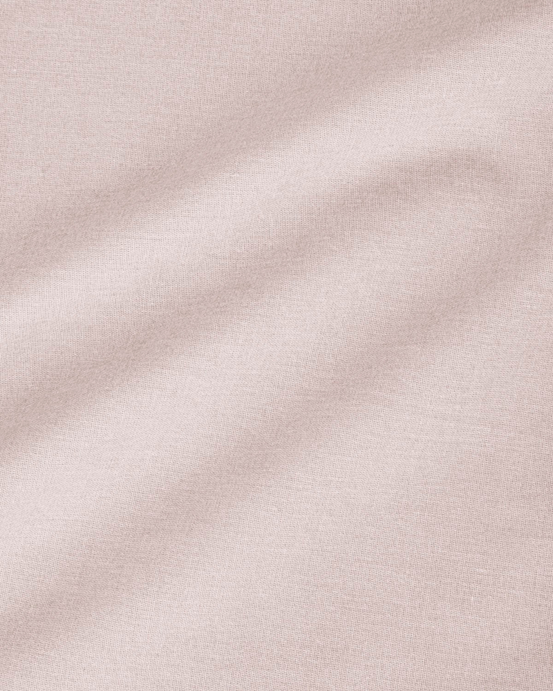 Pure Pamuklu Tek Kişilik Lastikli Çarşaf 100x200 cm Toz Pembe