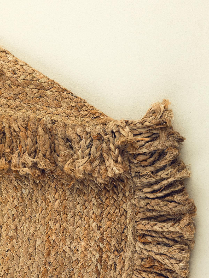 Reda Dekoratif Jüt Kilim Naturel