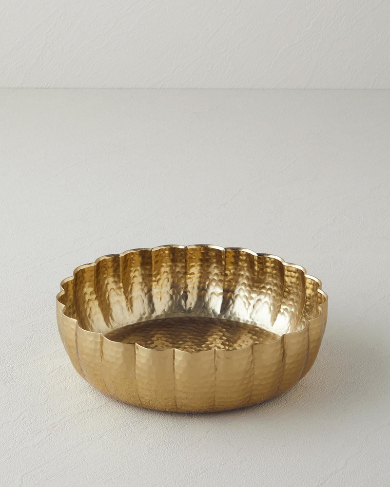Regina Metal Dekoratif Tabak 18 x 18 x 5 cm Gold