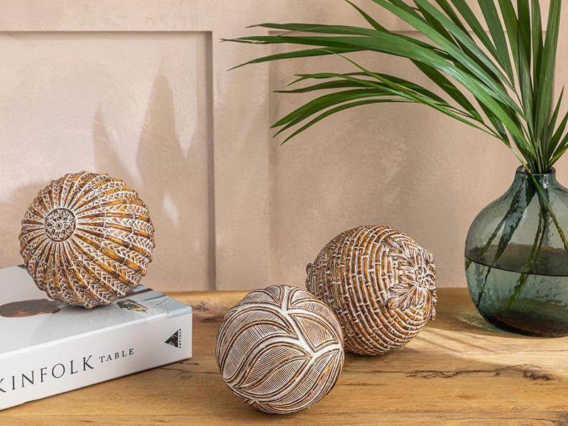Reny Polyresin Dekoratif Obje Kahve