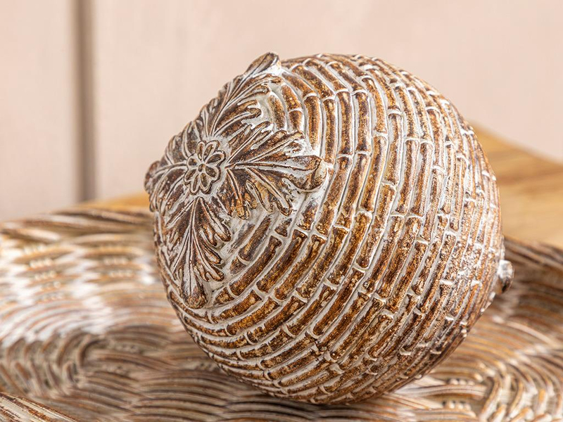 Reny Polyresin Dekoratif Obje Kahve