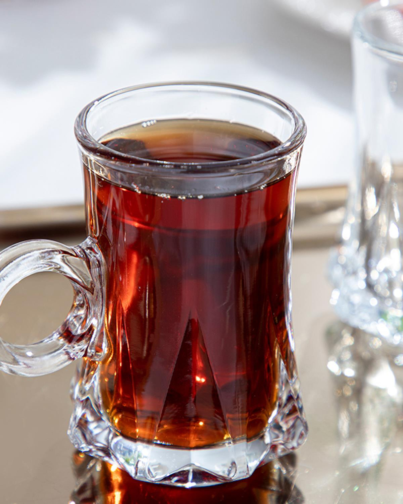 Resta Cam 4'lü Çay Bardağı