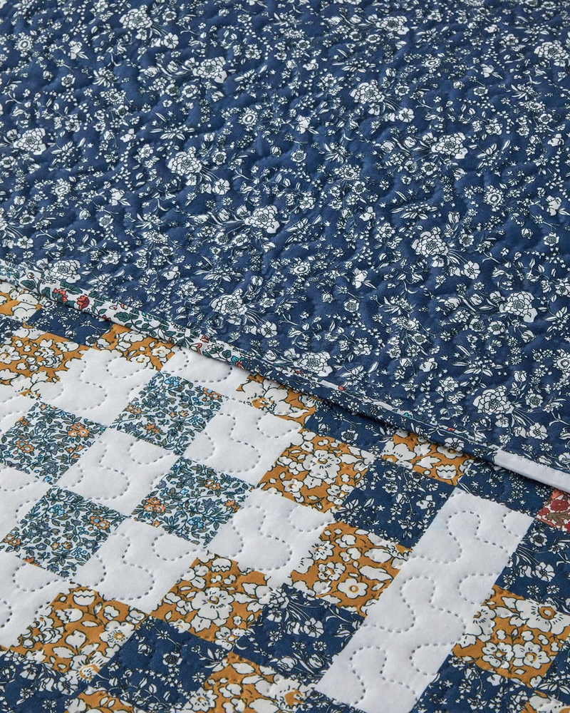 Retro Tribute Çok Amaçlı King Size Yatak Örtüsü Takımı 240x220 cm Hardal