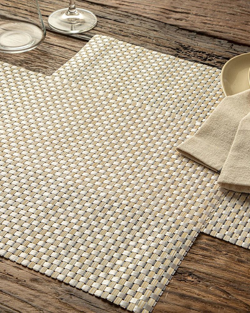 Rina Pvc 4'lü Amerikan Servis 30x45 cm Krem