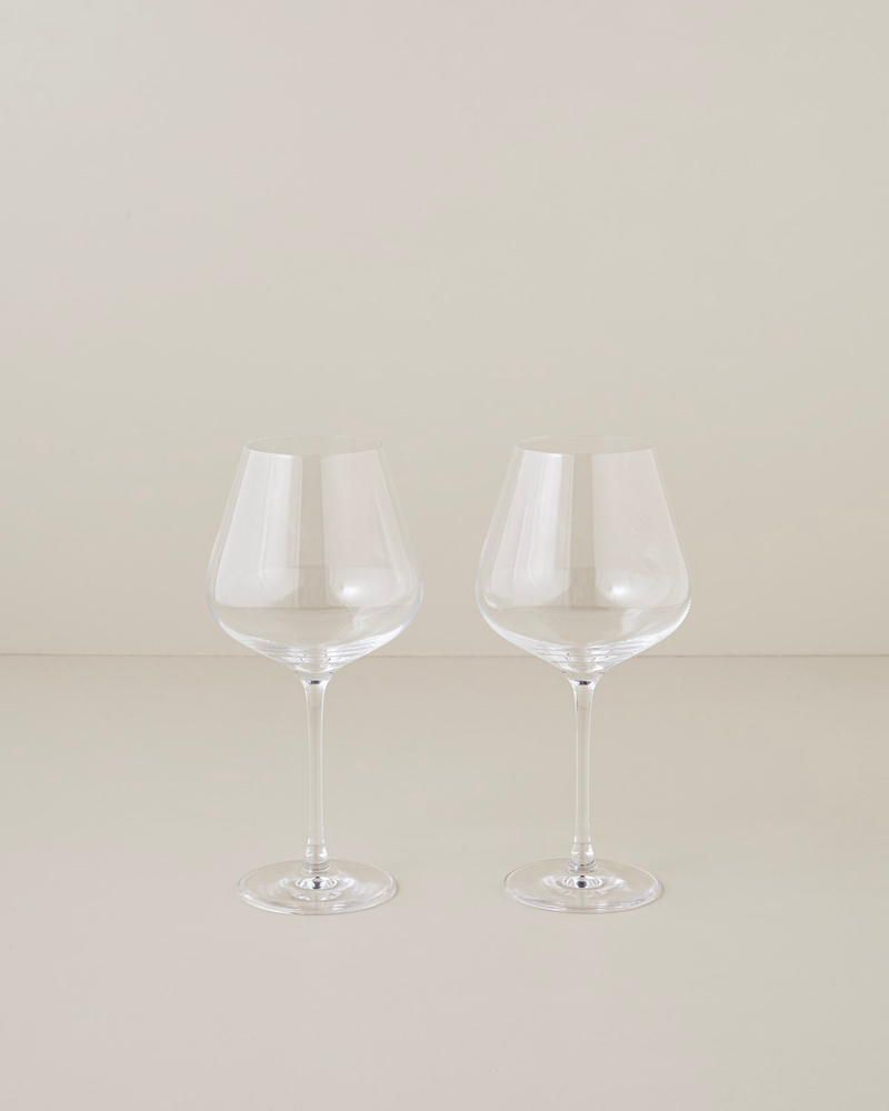 Rivela Cam İkili Kadeh 650 ml Şeffaf