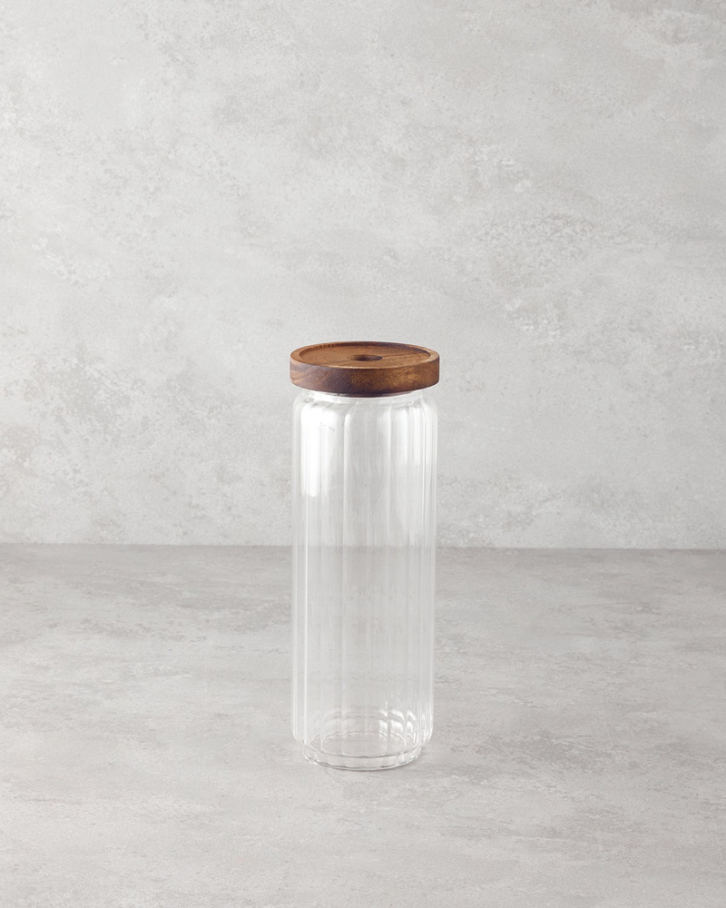 Roche Borosilikat Kavanoz 1300 ml Kahve