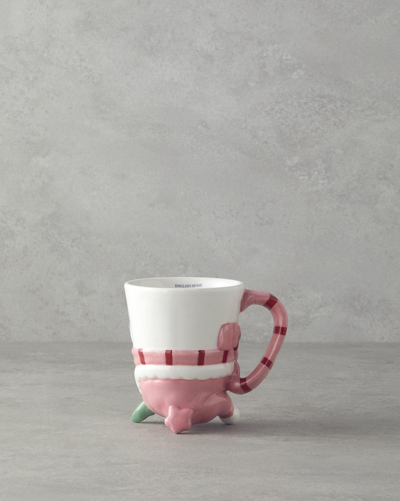 Rosy Snowman Dolomite Kupa 300 ml Pembe