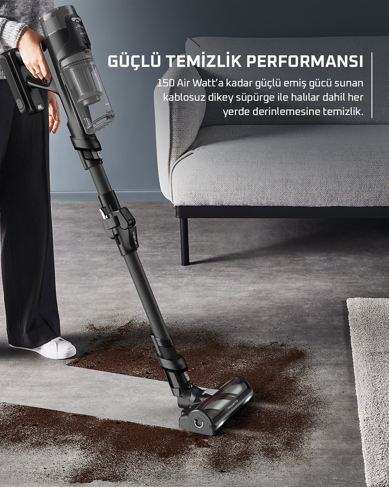Rowenta Steam Force Plus DW9411 Buharlı Ütü 3000 W Siyah