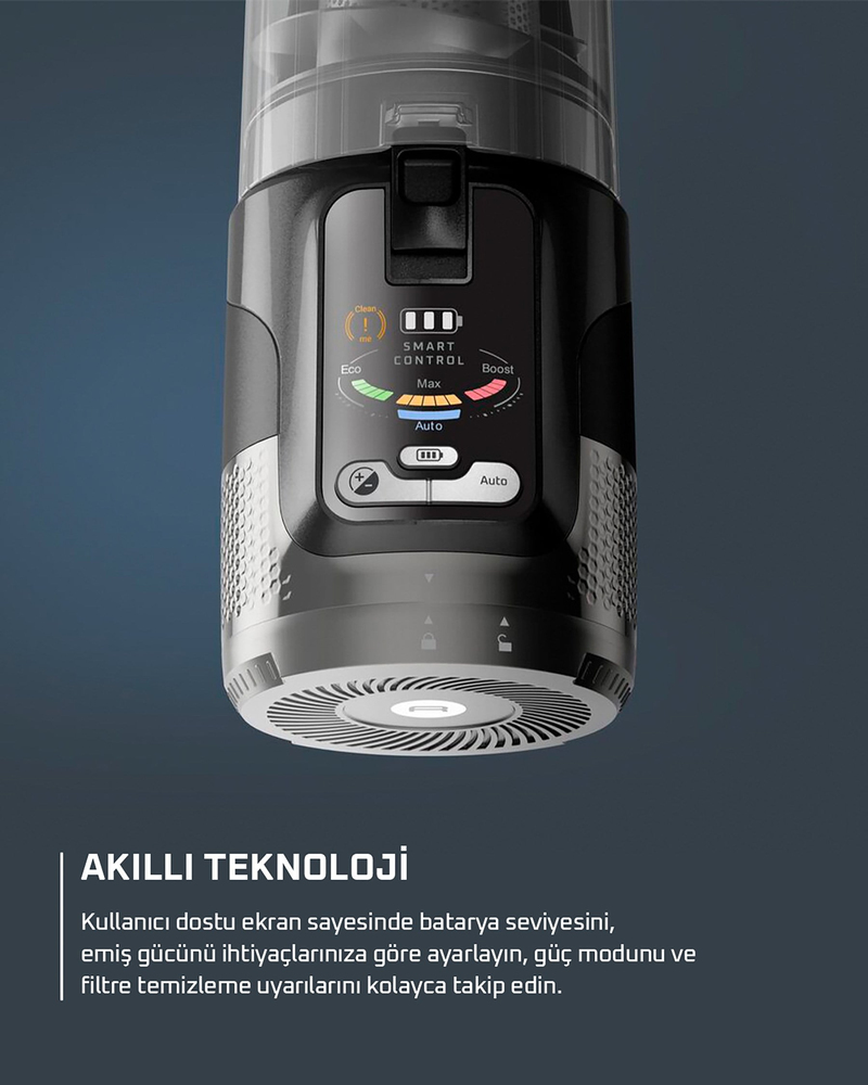 Rowenta X-Pert 12.60 NEO Complete RH9L55E0 Şarjlı Dikey Süpürge Siyah