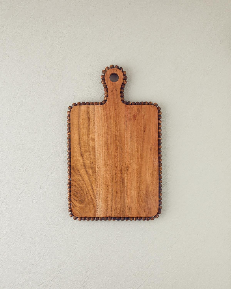 Rustique Akasya Sunum Tahtası 43x25 cm Kahverengi