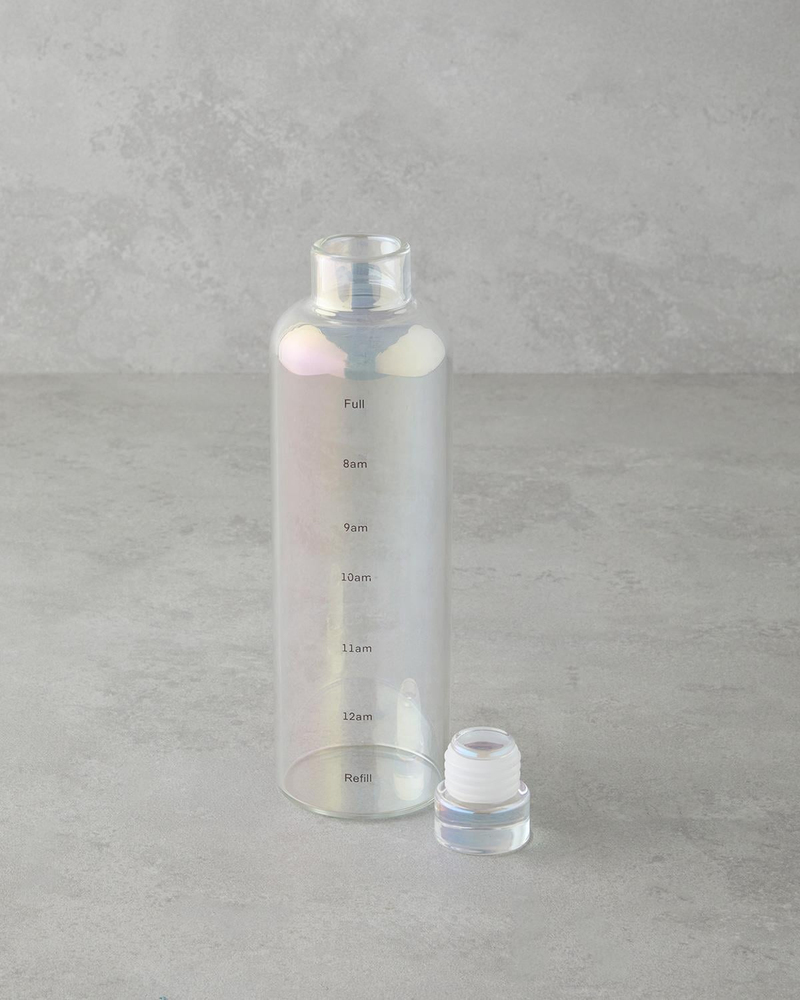 Sanitary Borosilikat Şişe 550 ml Pembe