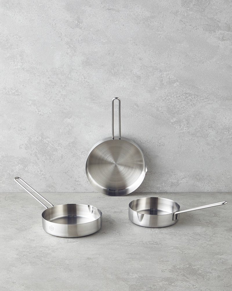 SauceMate Paslanmaz Çelik Sos Tava 12 cm Silver