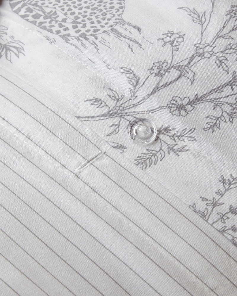 Savanna Pamuk Tek Kişilik Çarşaflı Nevresim Takımı 160x220 cm Açık Gri